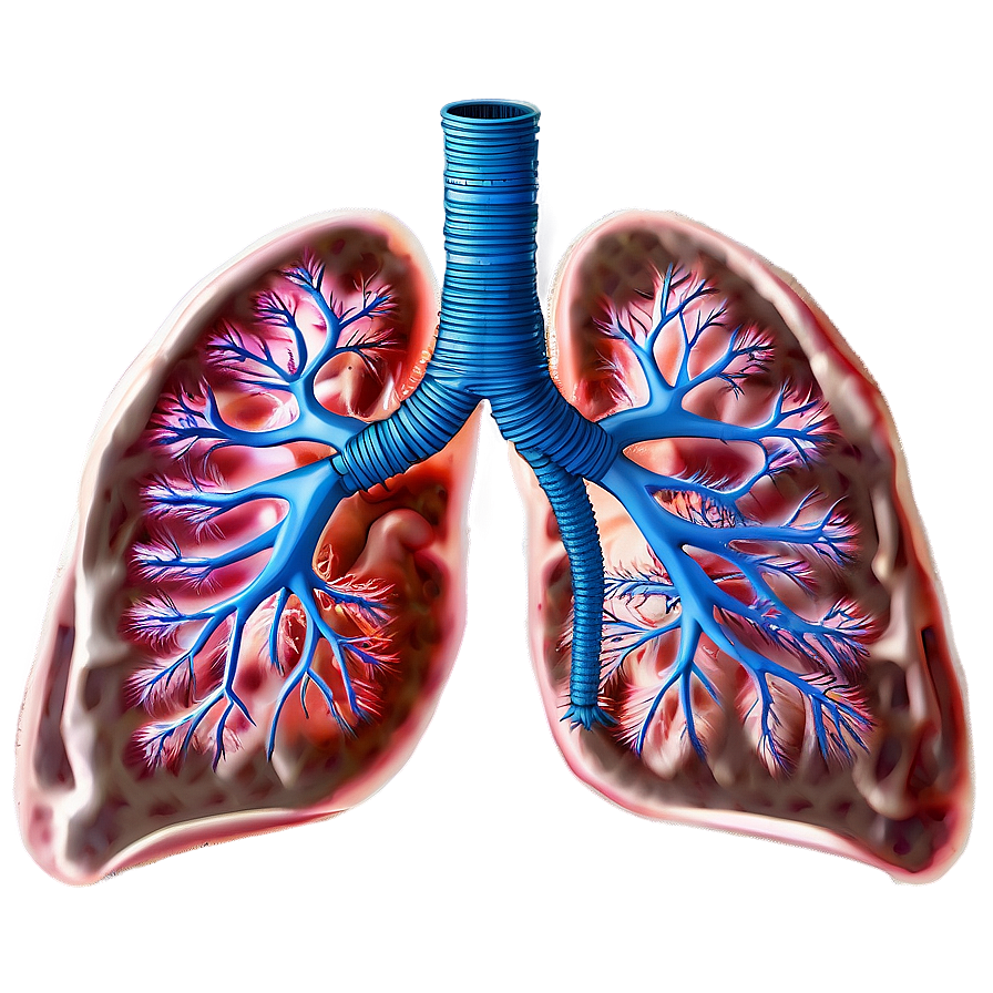 Lungs Respiratory System Png Pfo PNG