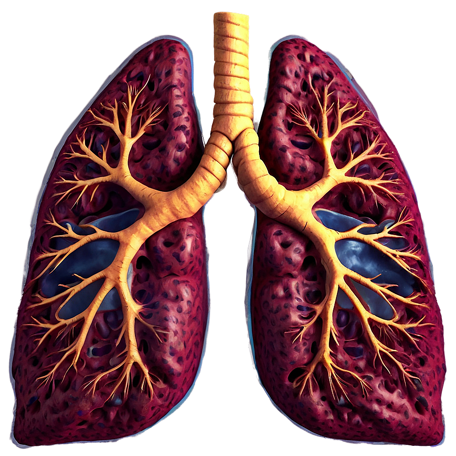 Download Lungs With Airflow Effect Png 05232024 