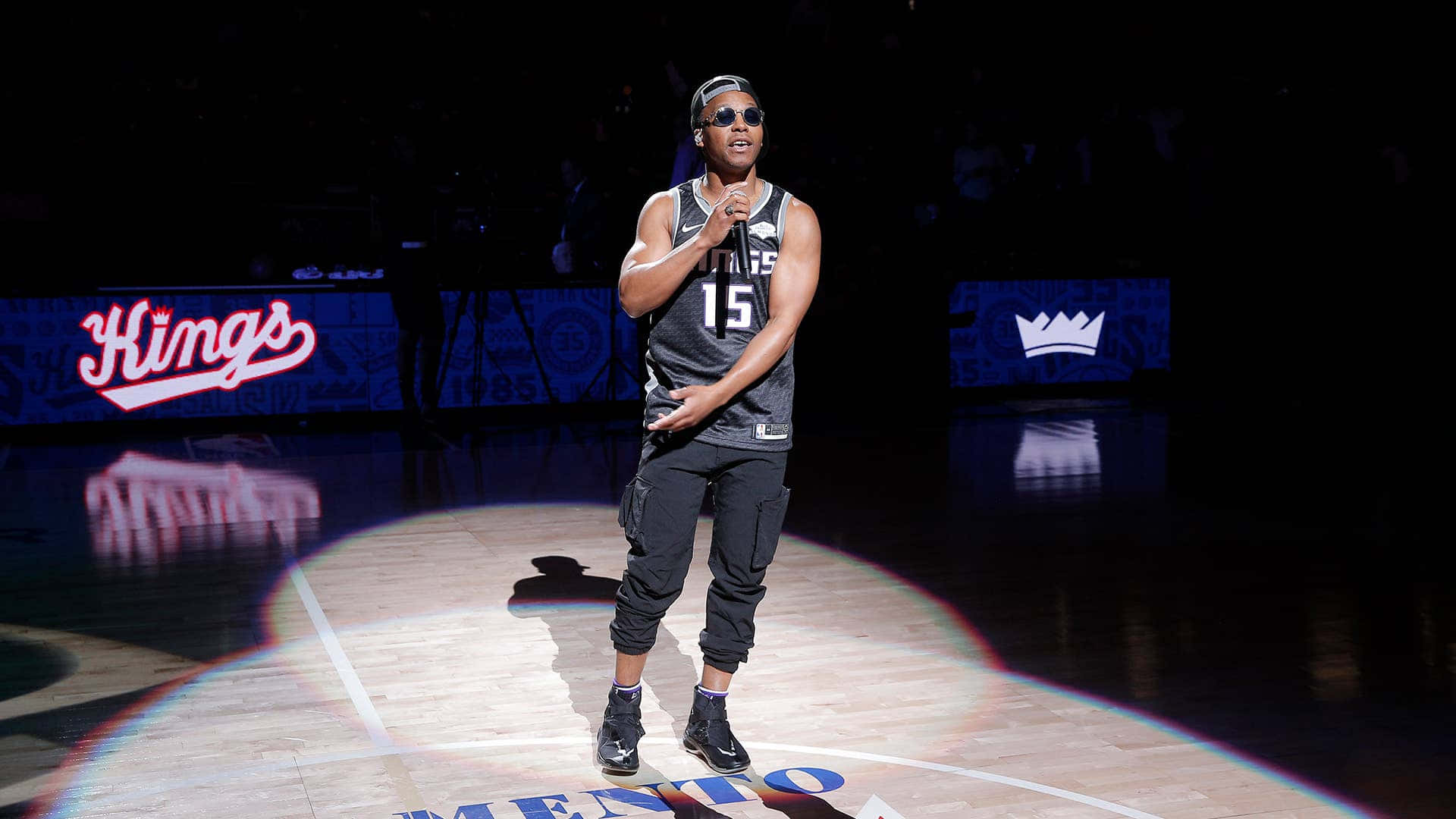Lupe Fiasco Performanceat Kings Event Wallpaper