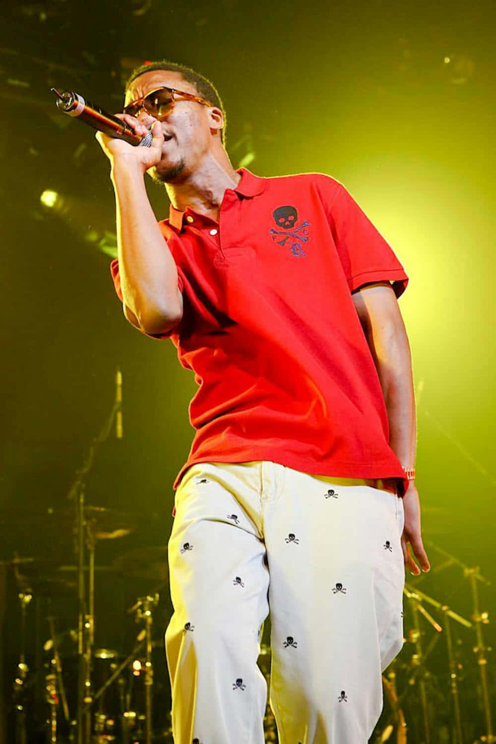 Lupe Fiasco Performing Liveon Stage.jpg Wallpaper