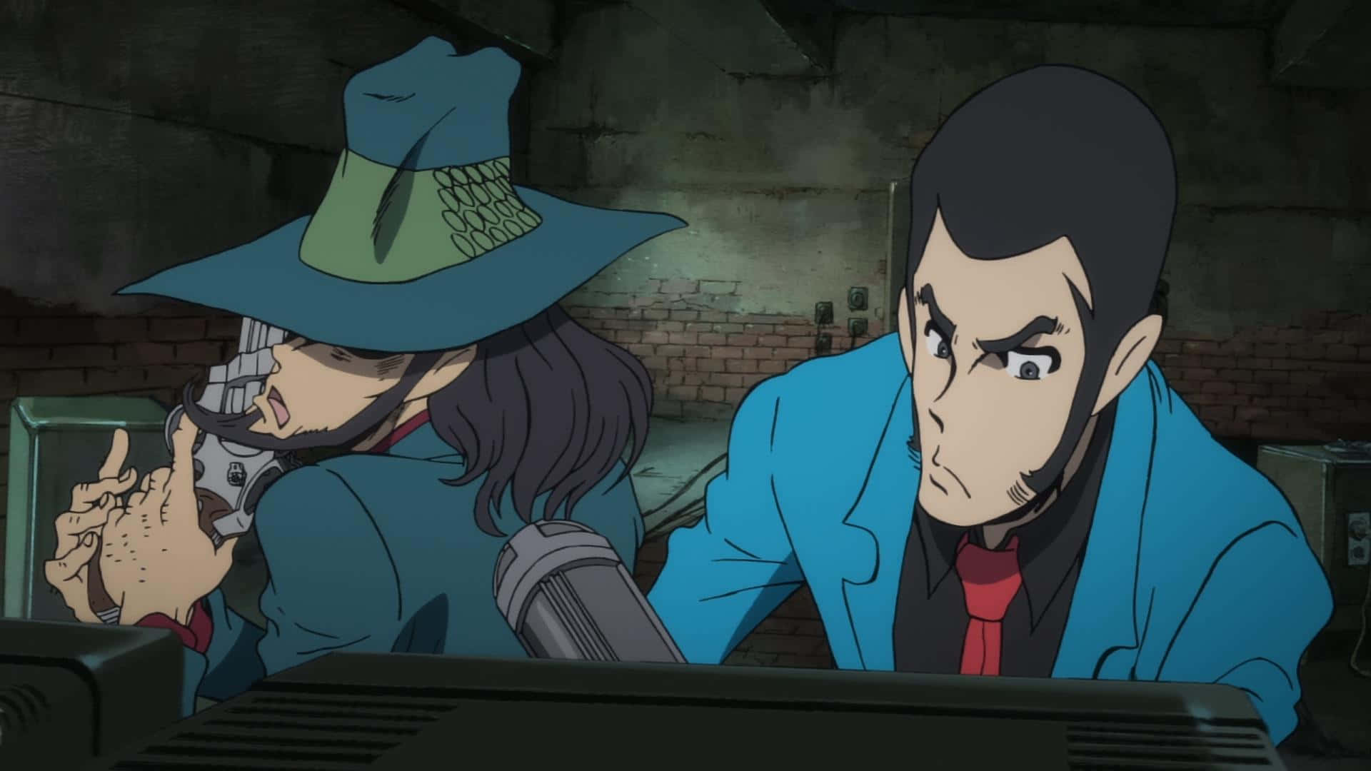 Daisuke Jigen from the classic anime series Lupin III. Wallpaper