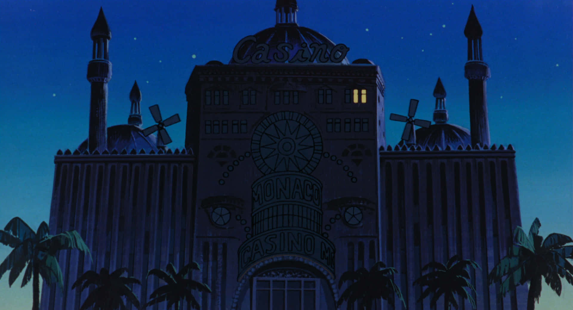 Lupin III and his gang in action at The Castle of Cagliostro Wallpaper