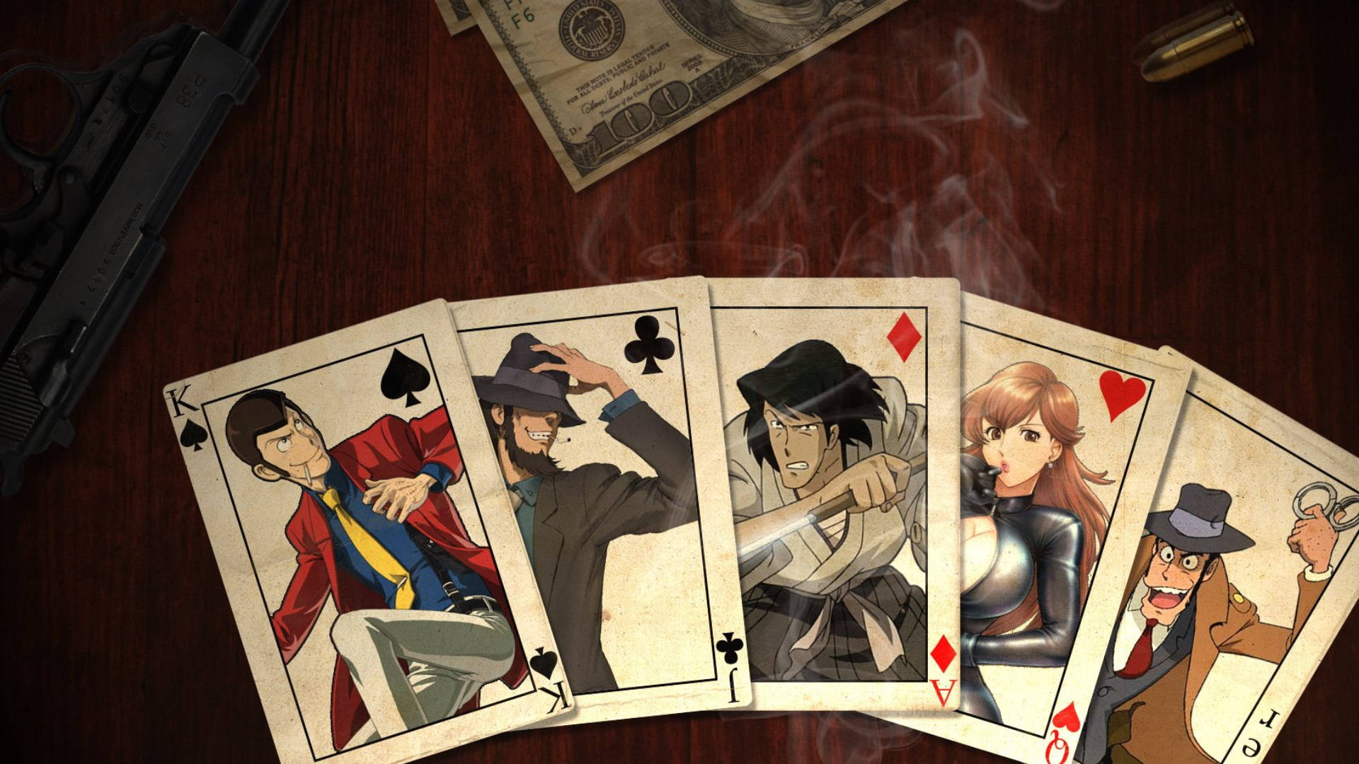 Lupin The Third Characters Wallpaper