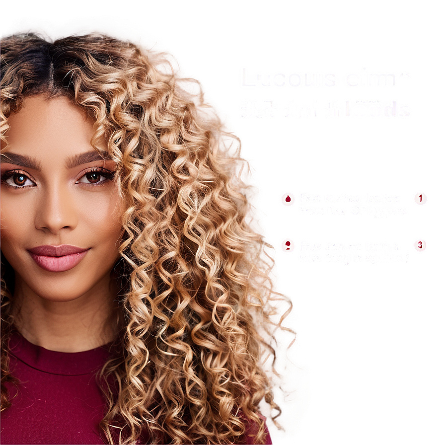 Luscious Perm Locks Png 95 PNG