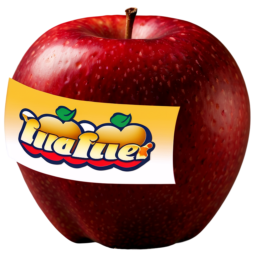 Luscious Red Apple Png Fhp57 PNG