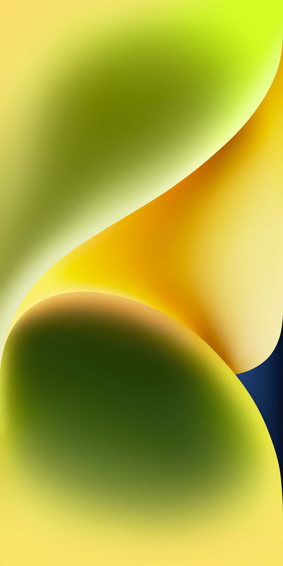 Lush Green And Sunny Yellow Gradient Background