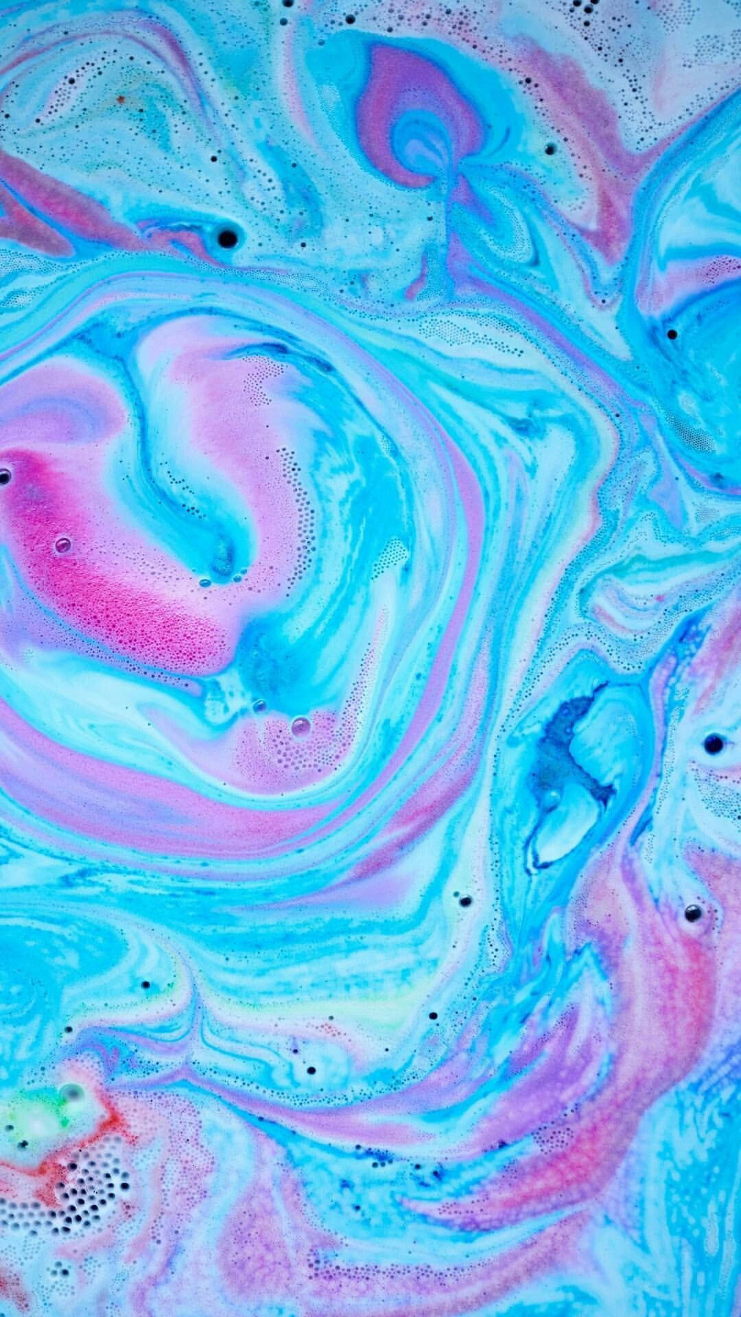 Lush Psychedelic Liquid Mixture Wallpaper