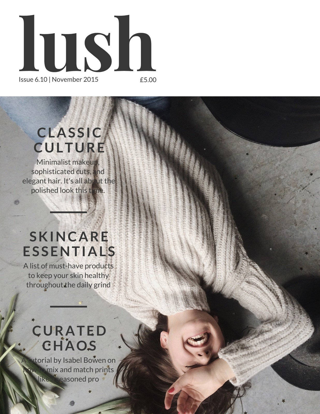 Lush Skincare Guide Cover Wallpaper