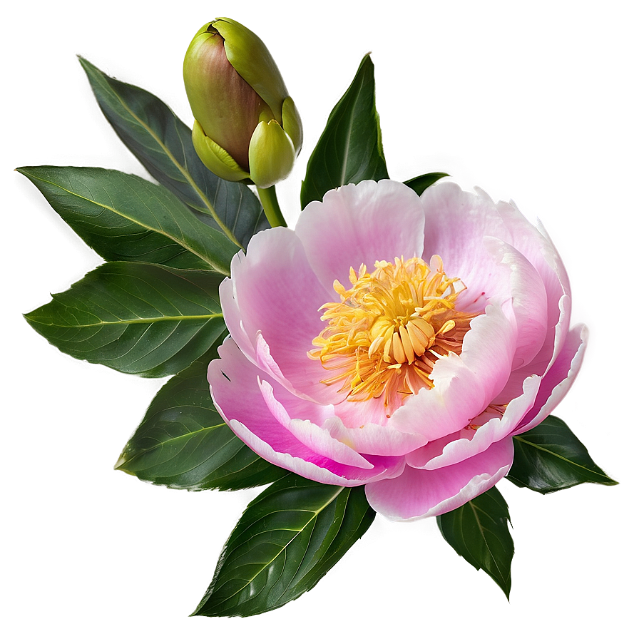 Lush Spring Peony Png Cgy86 PNG