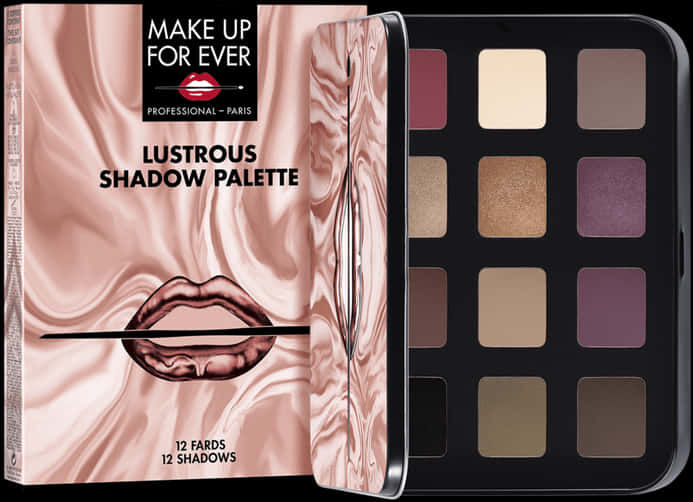 Lustrous Eyeshadow Palette Makeup For Ever PNG