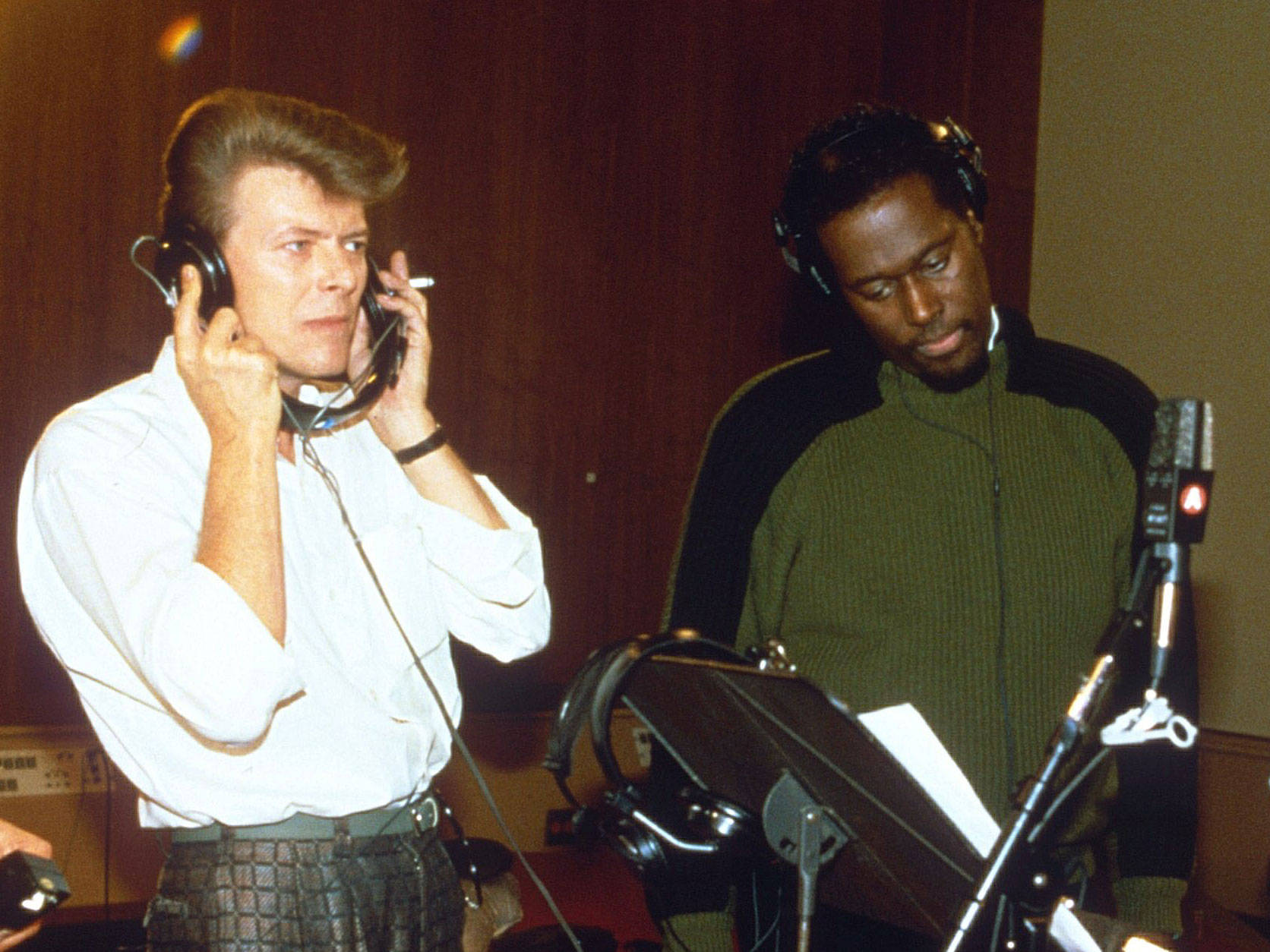 Luther Vandross And David Bowie Background