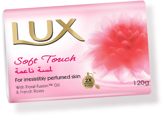Lux Soft Touch Soap Bar Packaging PNG