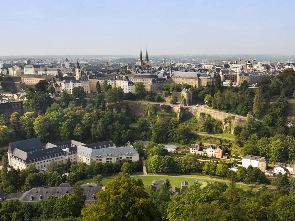 Luxembourg Bycentrum Wallpaper