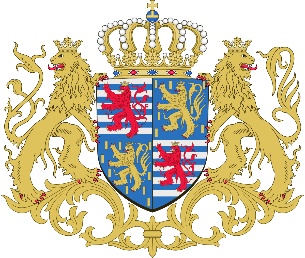 Luxembourg Coatof Arms PNG