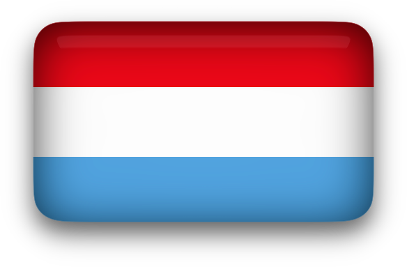 Luxembourg Flag Graphic PNG