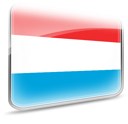 Luxembourg Flag Icon PNG