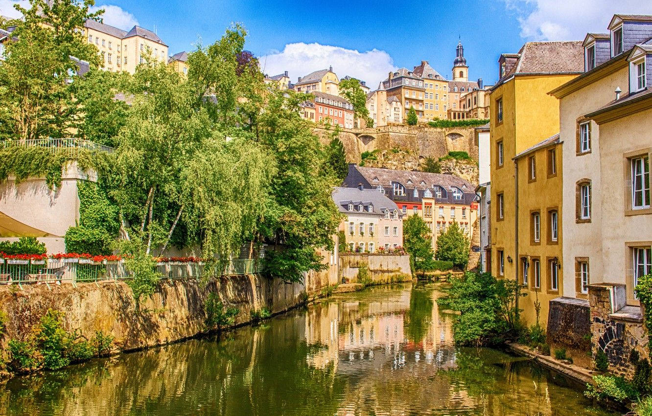 Luxembourg Sunny Day Wallpaper