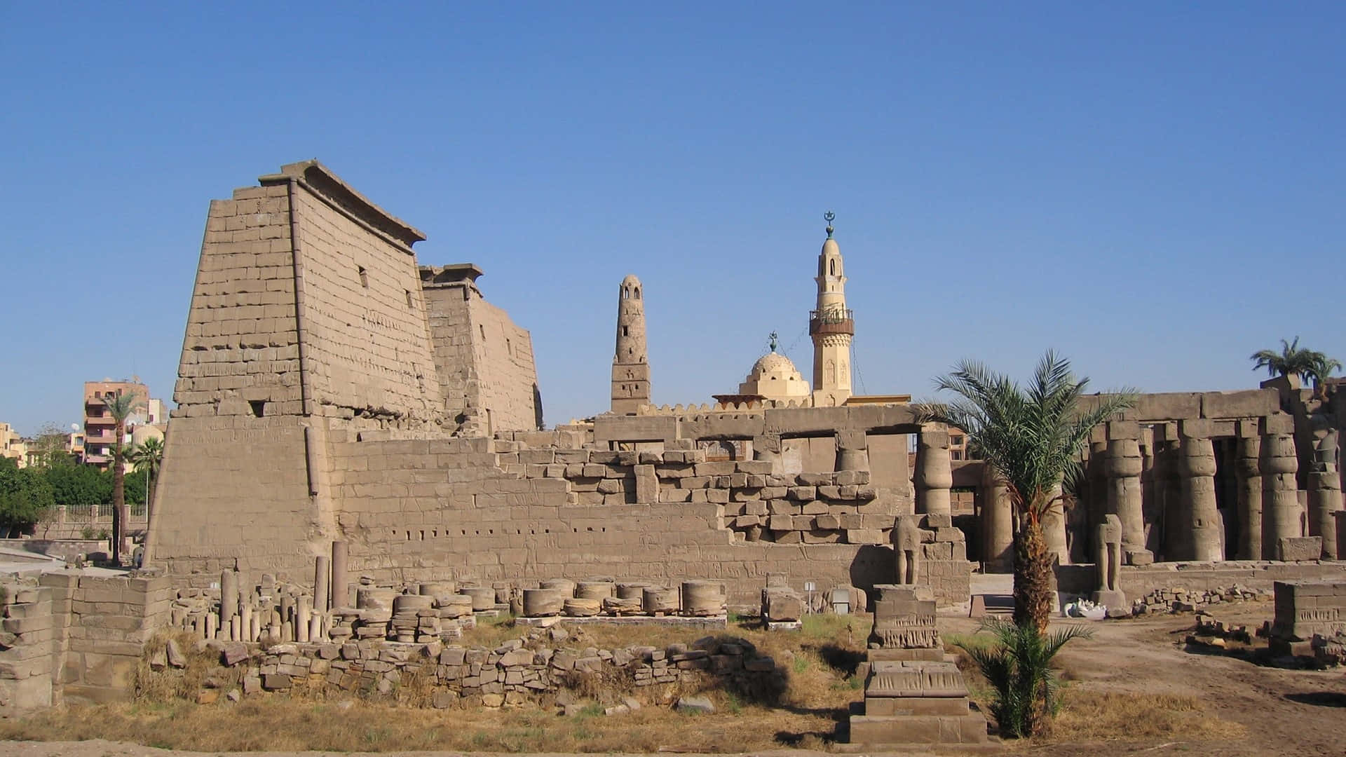 Luxor Temple Site In Egypt Picture