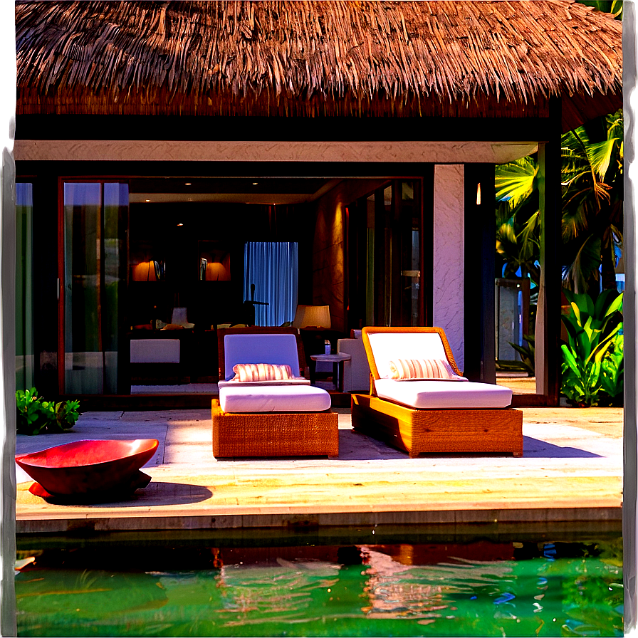 Luxurious Beachfront Villa Png Dcg43 PNG