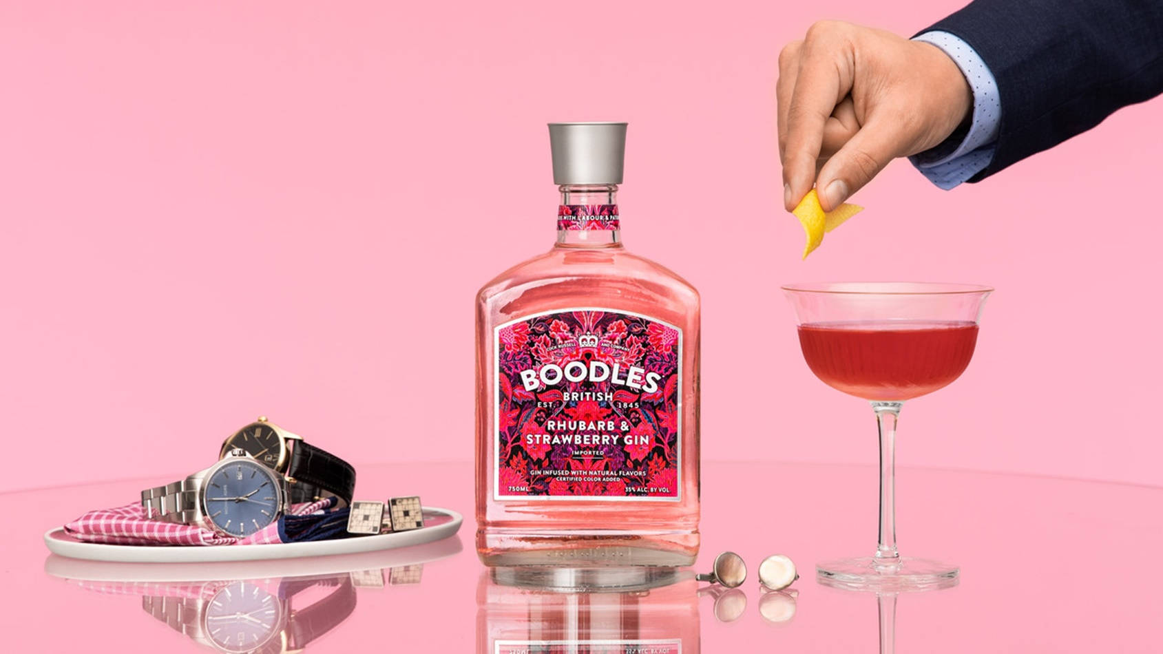 Luxurious Boodles Cosmopolitan Cocktail Wallpaper