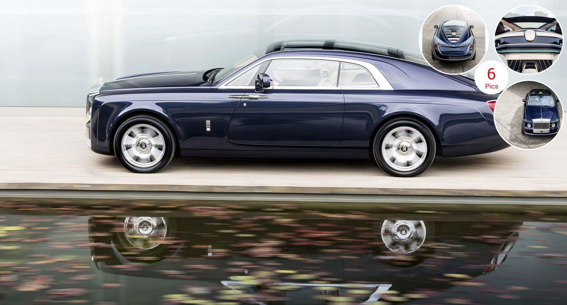 Luxurious Elegance - The Rolls Royce Sweptail Wallpaper