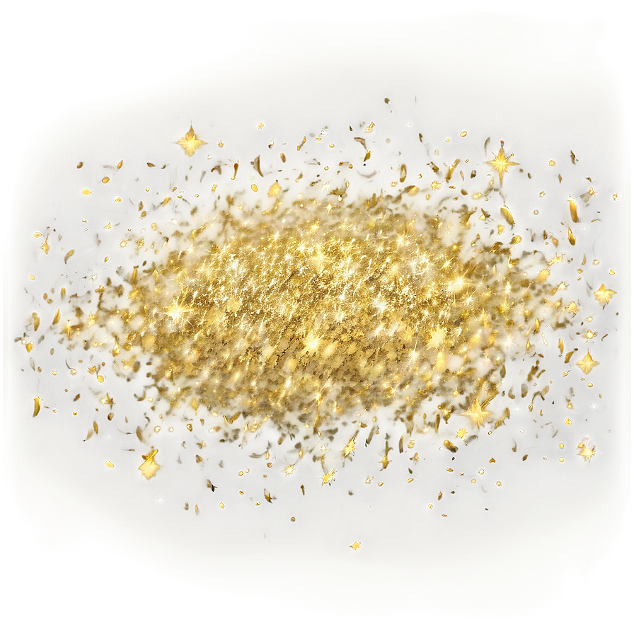 Luxurious Gold Dust Sparkles Png 33 PNG
