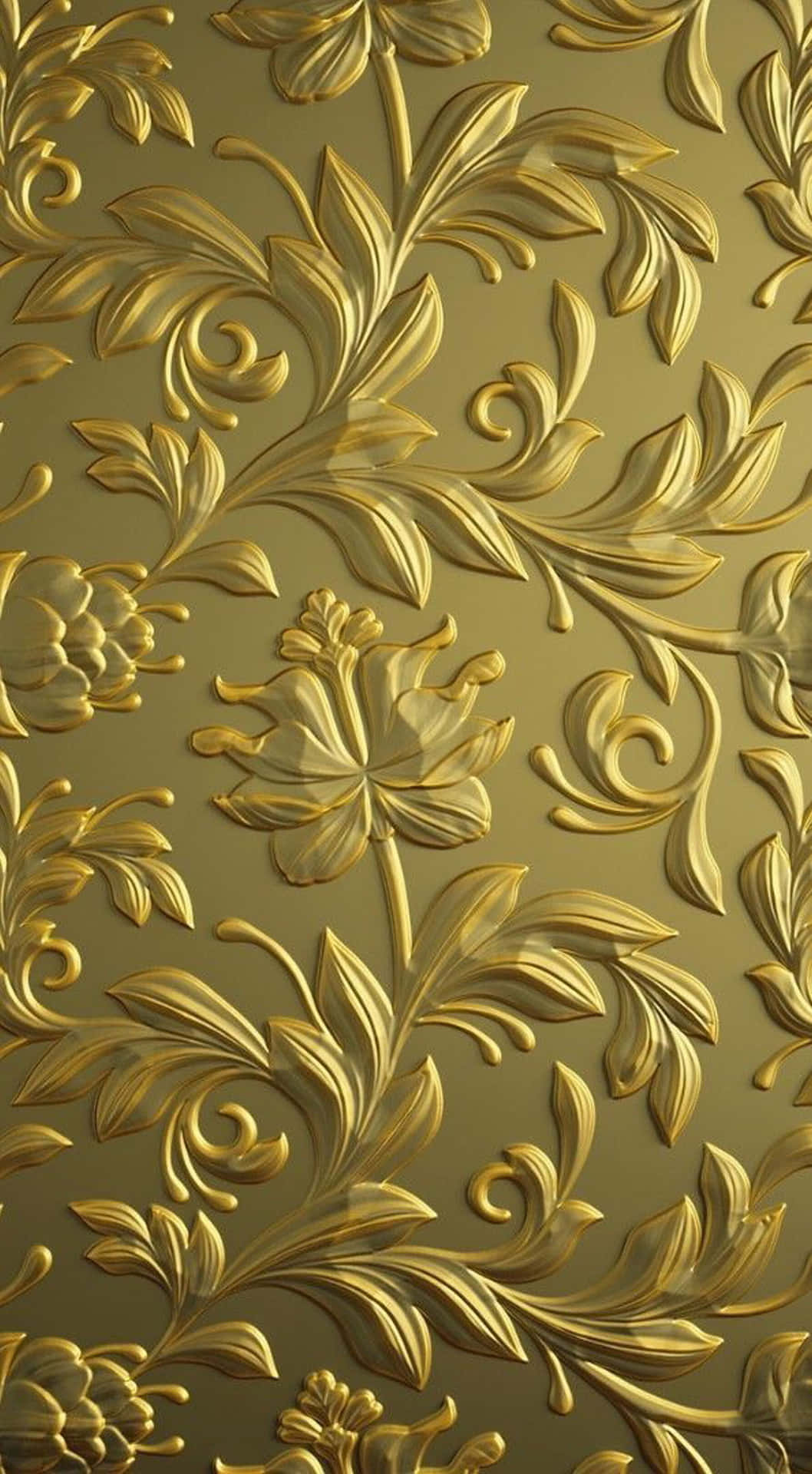 Luxurious Golden Swirls