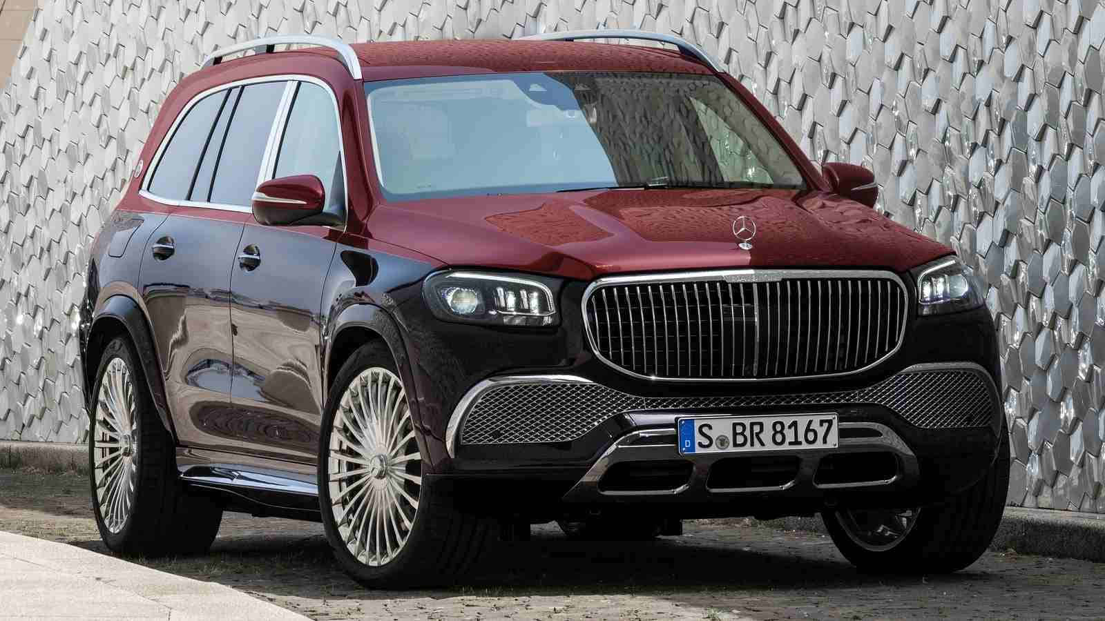 Luksuriøse Interiører Av En Maybach Gls 600 Bakgrunnsbildet