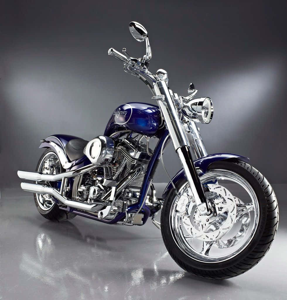 Luksuriøs Lauge Jensen Motorsykkel, Kombinerer Stil Og Ytelse Bakgrunnsbildet