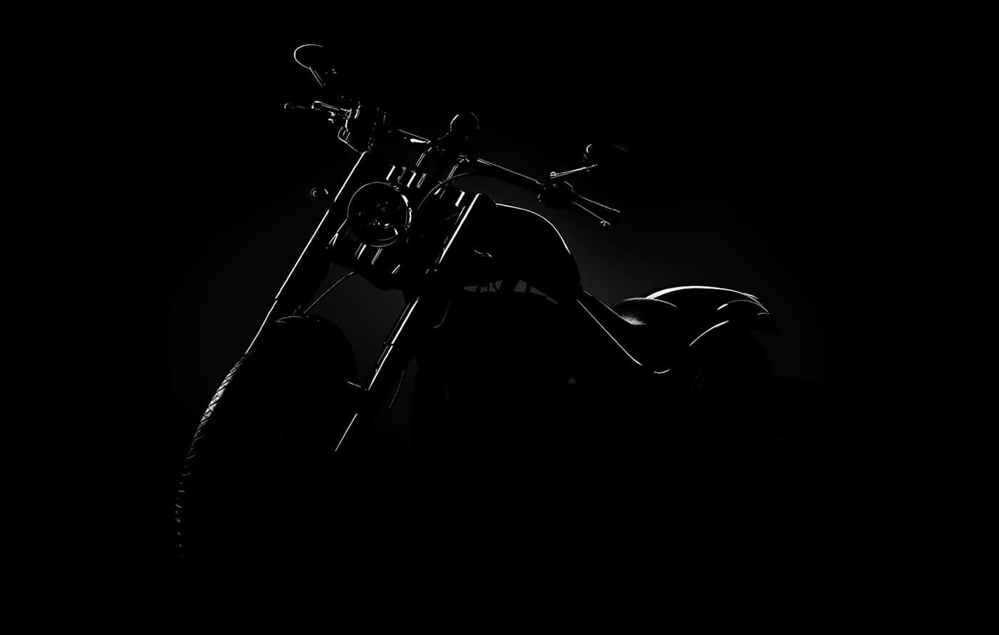 Luksuriøs Lauge Jensen Motorsykkel I Sin Full Glory Bakgrunnsbildet