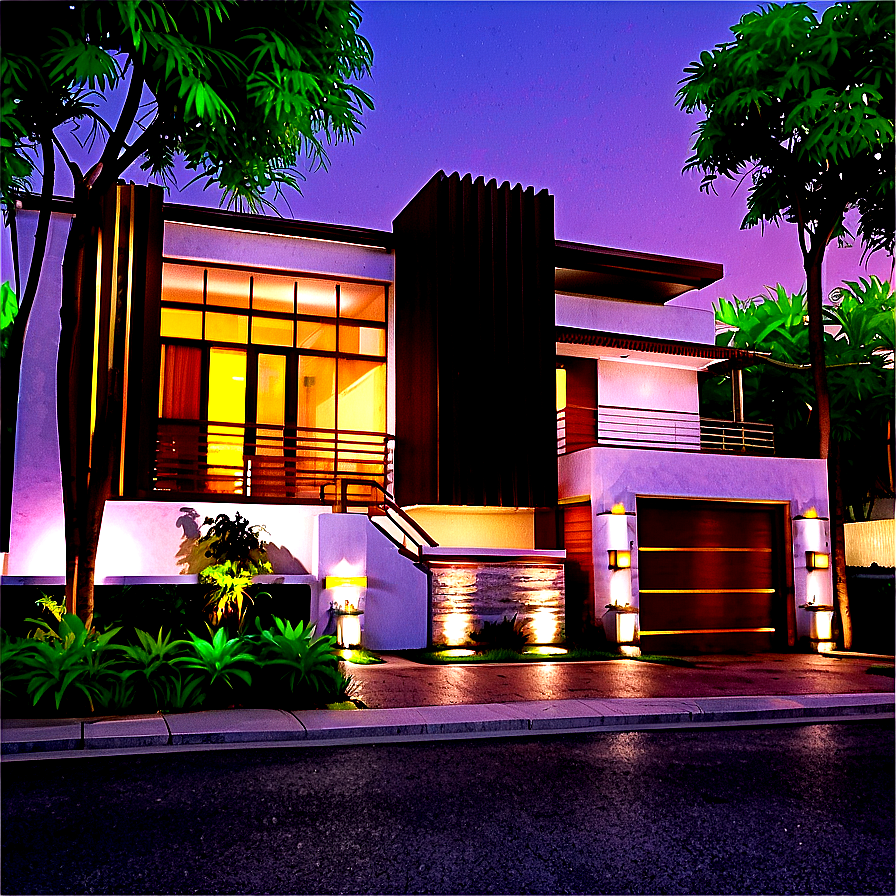 Luxurious Mansion Png 06252024 PNG