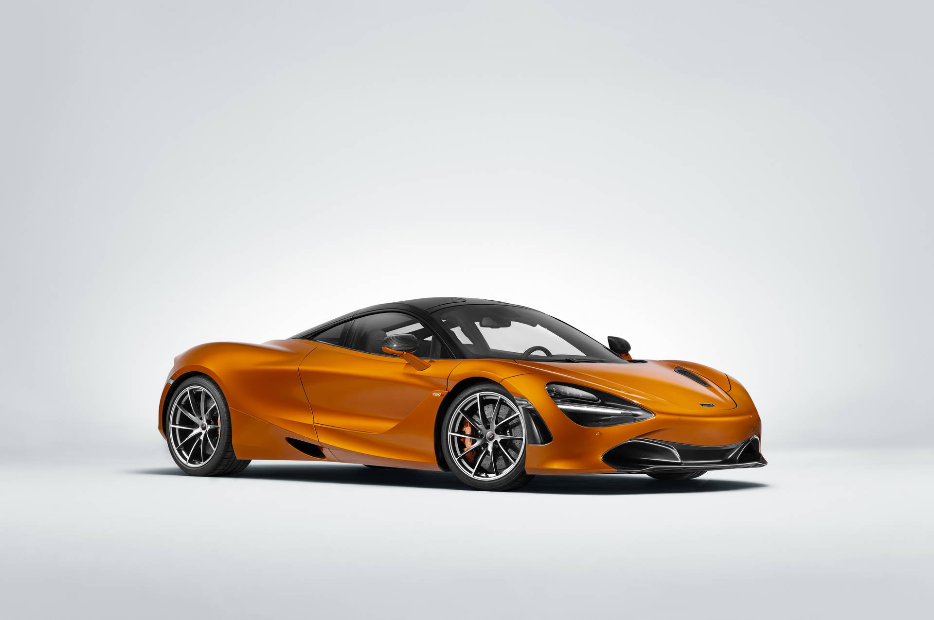 Luxurious Orange McLaren 720s 4k Wallpaper