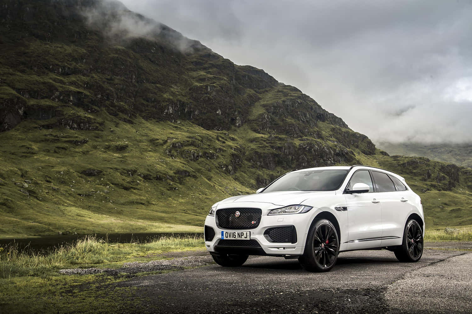 Luxurious Sophistication: The All-new Jaguar F-pace Wallpaper