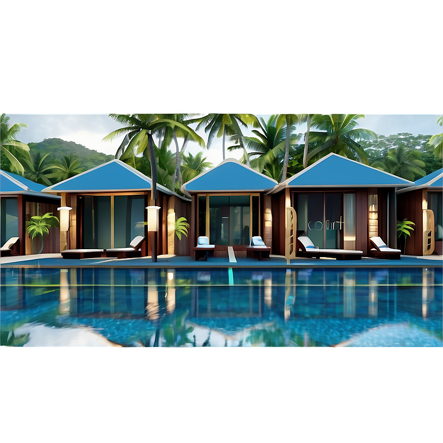 Luxurious Spa Resort Png 76 PNG