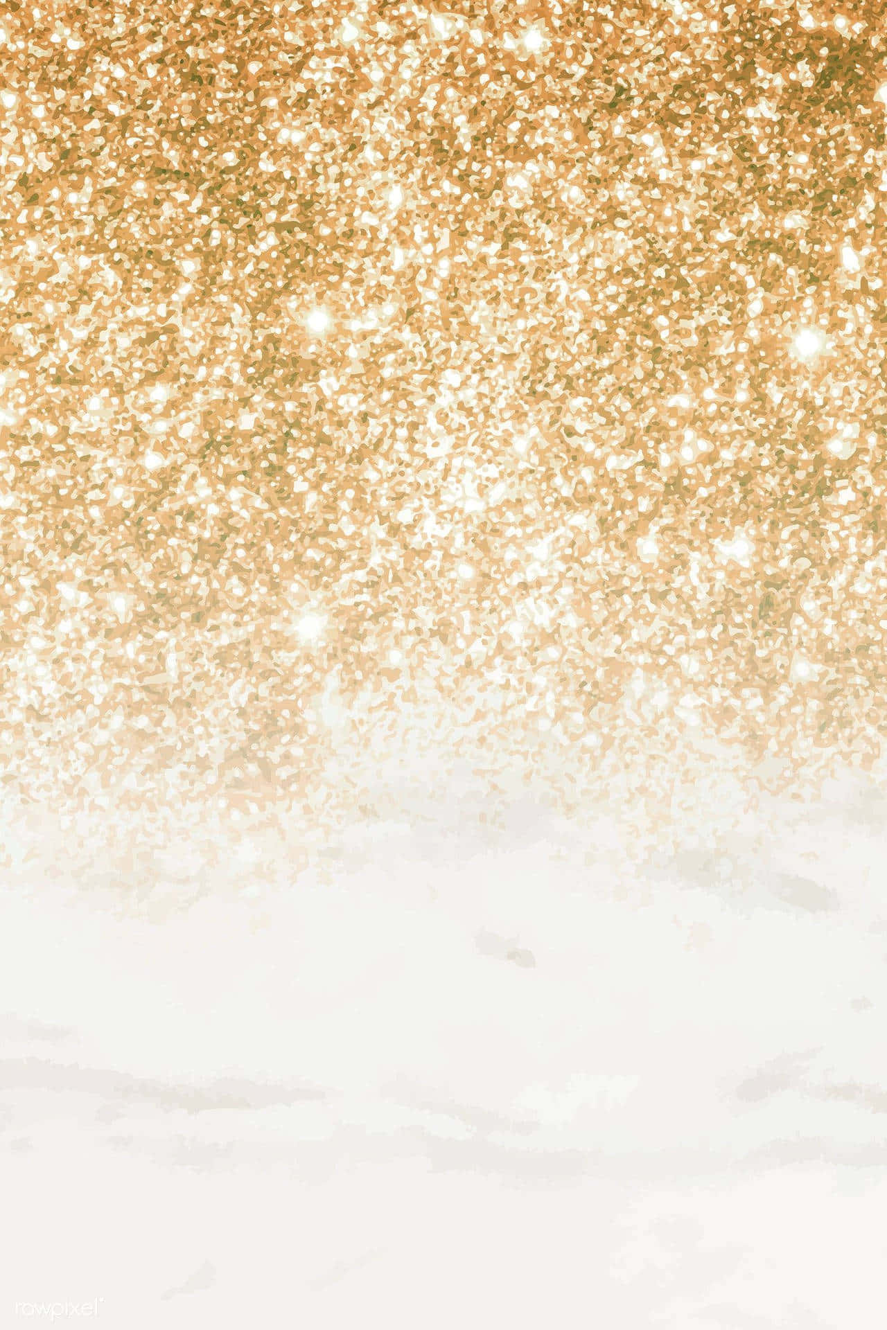 Luxurious White And Gold Pattern Background