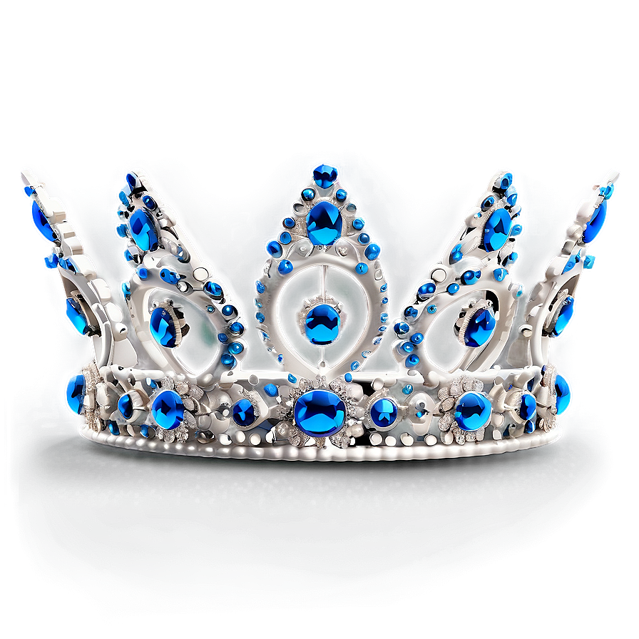 Luxurious White Crown Png Eis28 PNG