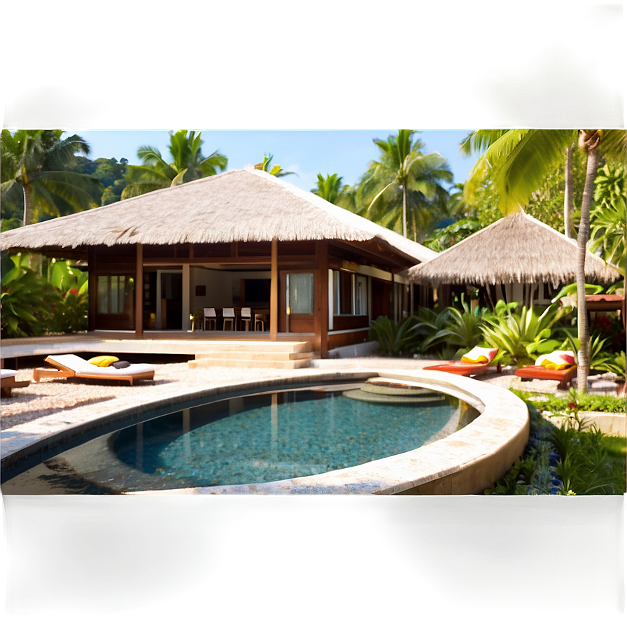 Luxury Airbnb Villa Png Dxx38 PNG