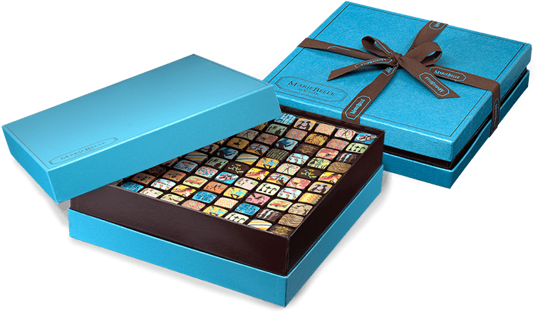 Luxury Assorted Chocolates Gift Box PNG