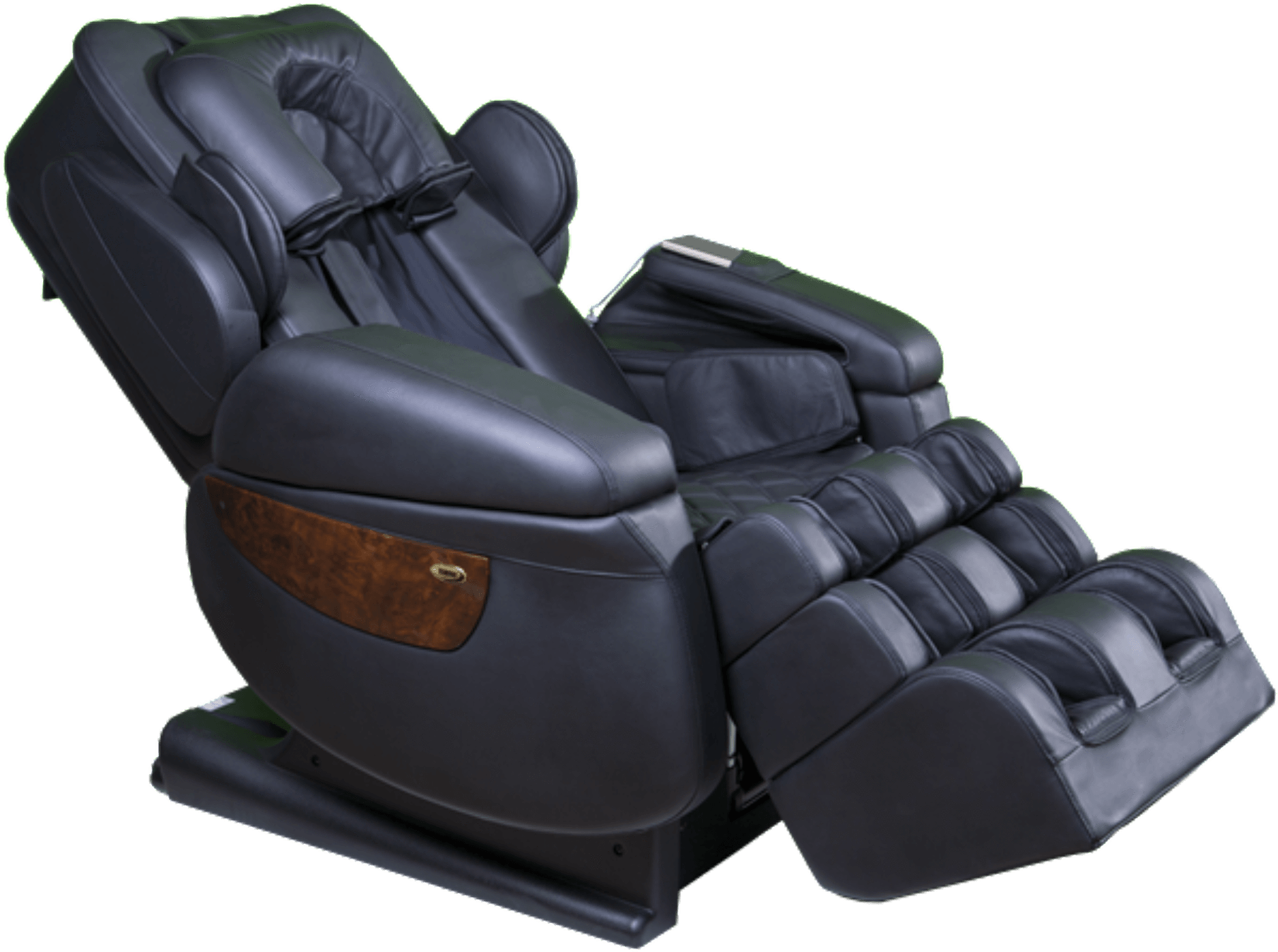 Luxury Black Massage Chair PNG
