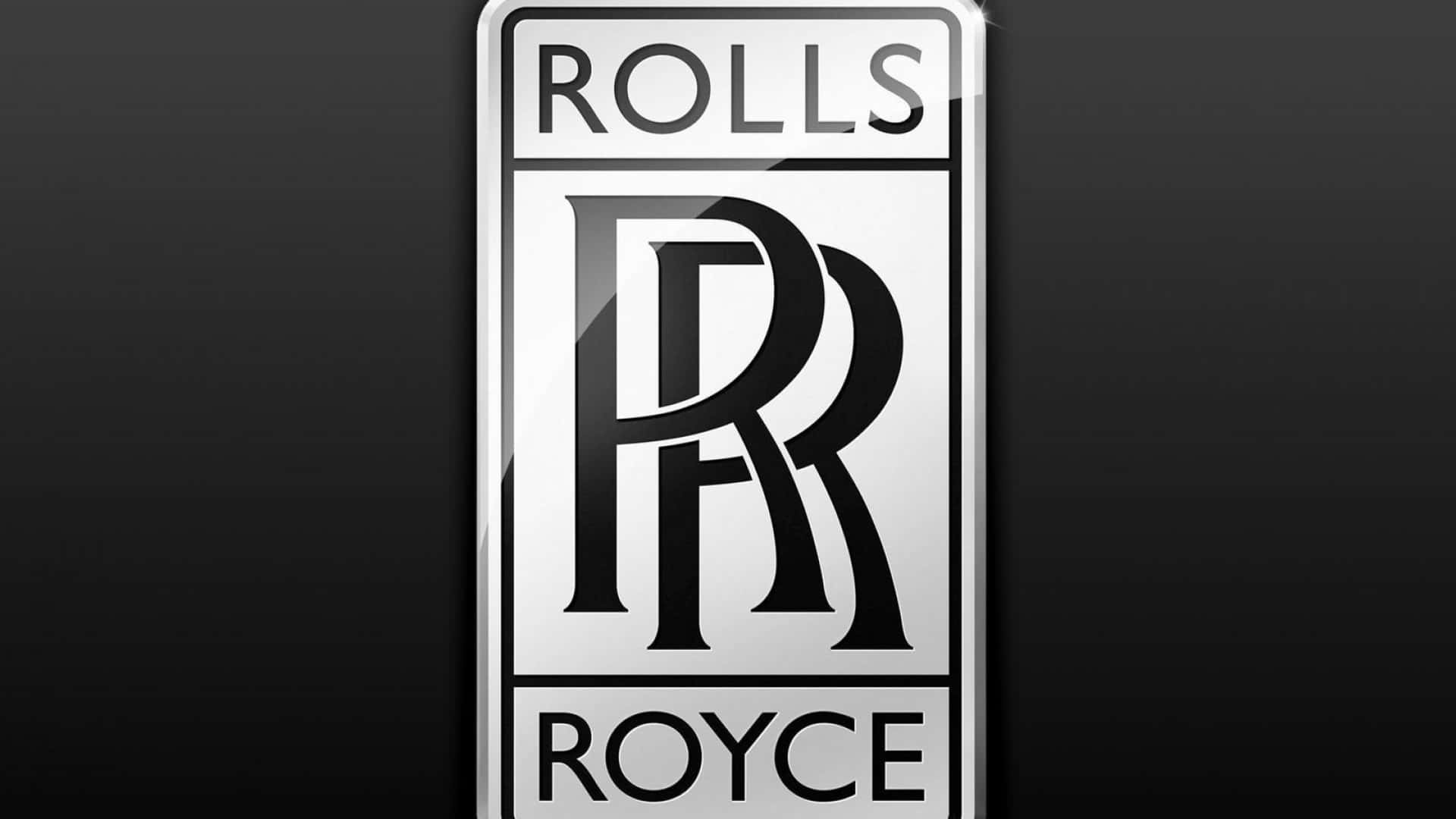 Eksklusivemærker Rolls Royce-logo. Wallpaper
