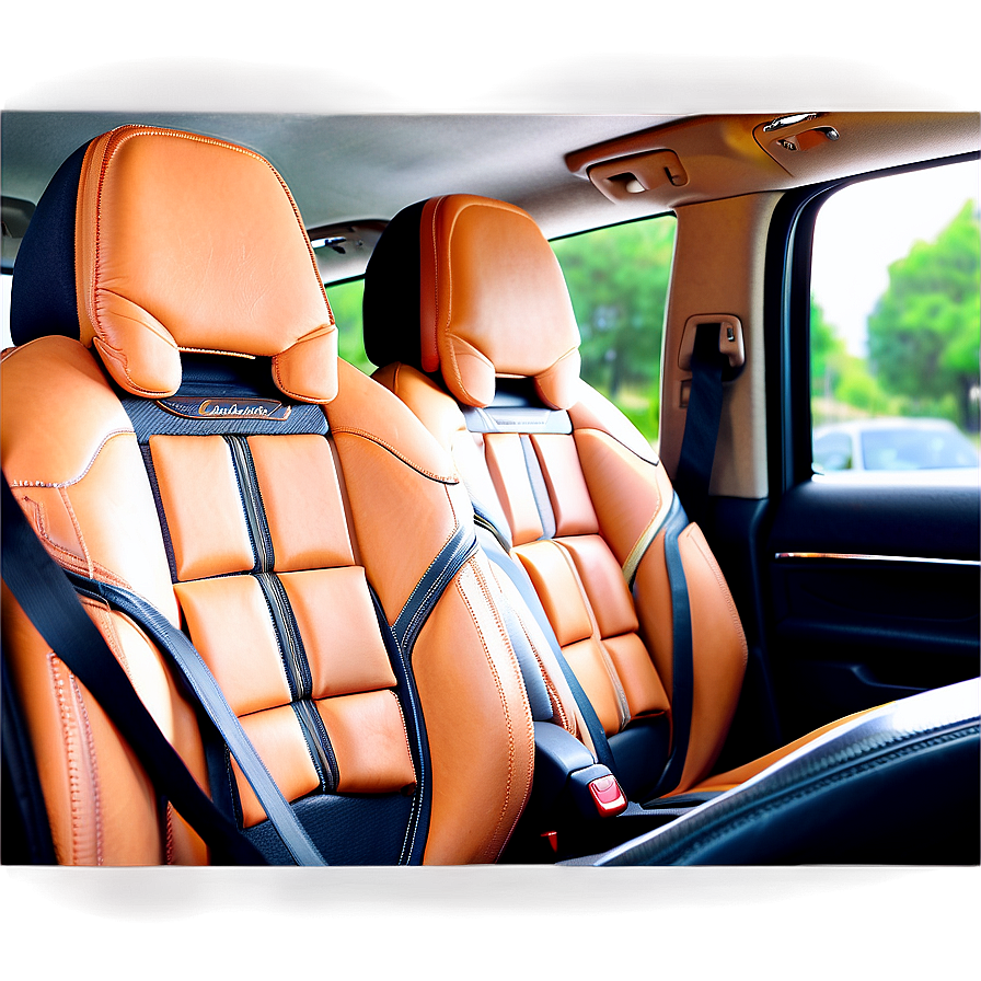 Luxury Car Seat Png 06132024 PNG