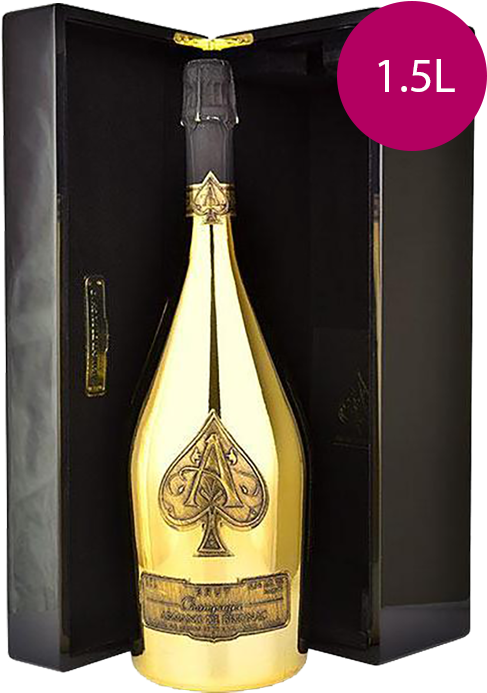 Download Luxury Champagne Aceof Spades Bottle | Wallpapers.com