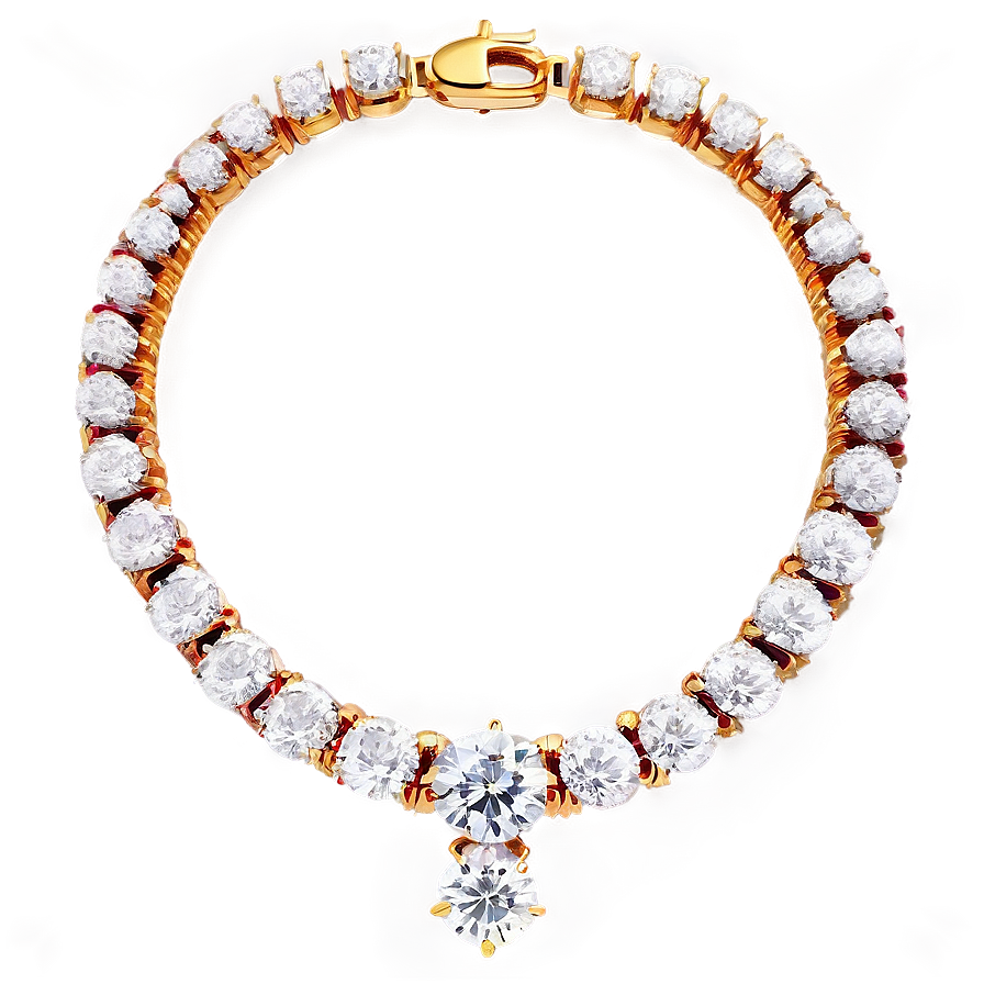 Luxury Diamond Necklace Png Ywg PNG