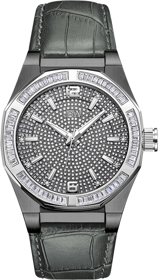 Luxury Diamond Studded Watch PNG