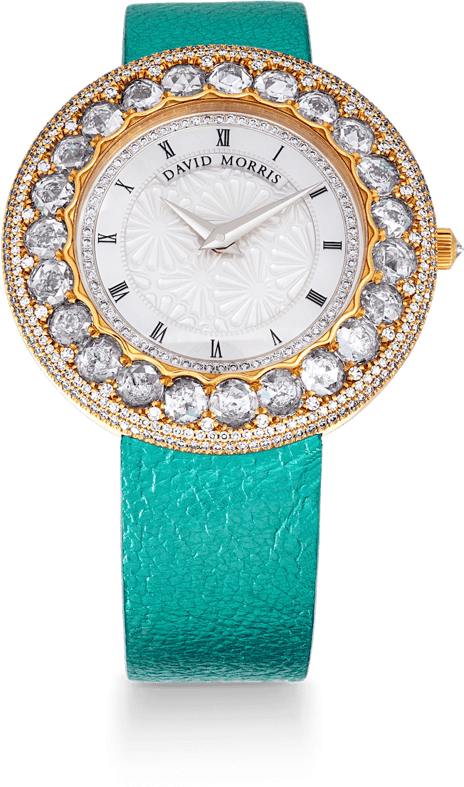 Luxury Diamond Watch David Morris PNG