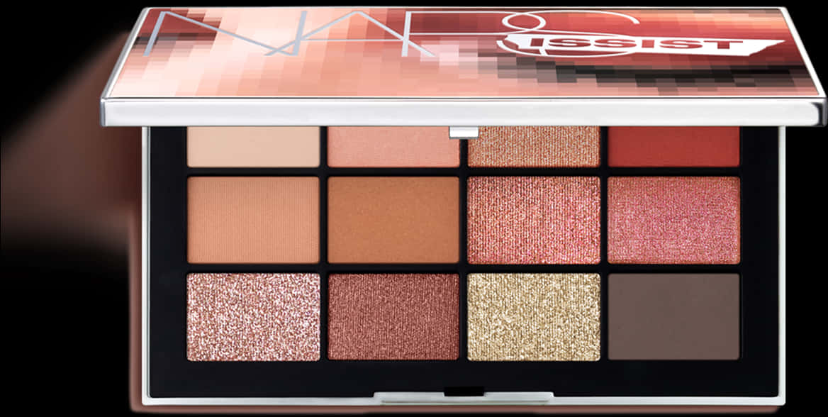 Luxury Eyeshadow Palette Sparkleand Matte PNG