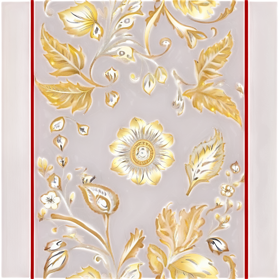Luxury Floral Pattern Png 06202024 PNG