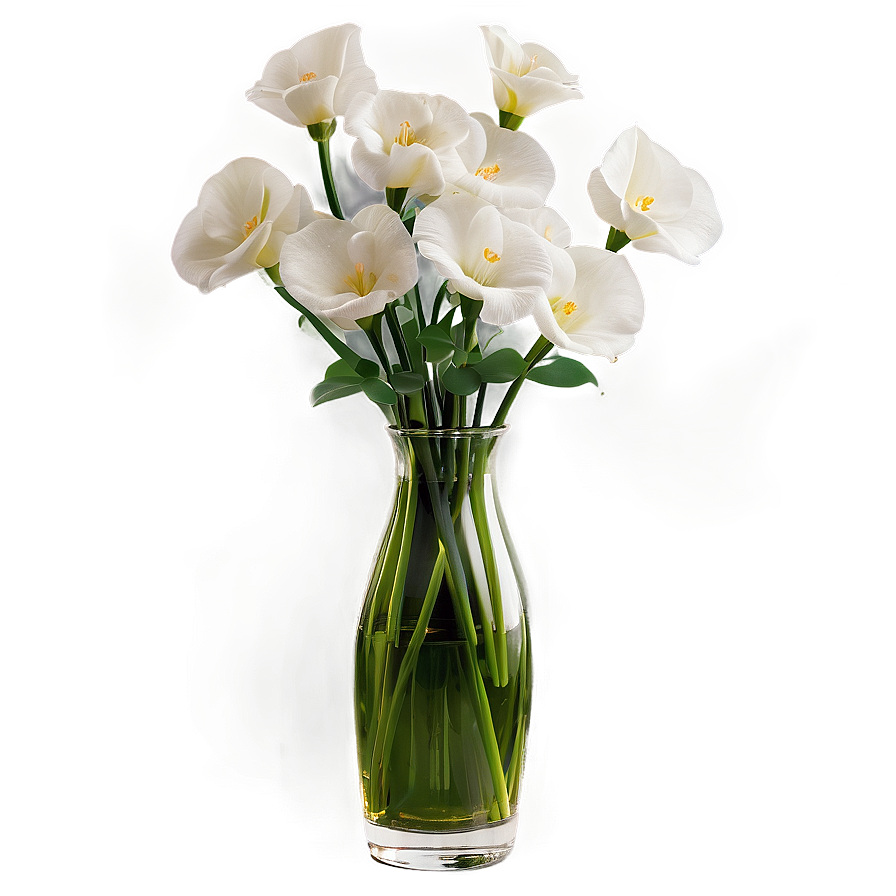 Luxury Flower Vase Png 06122024 PNG