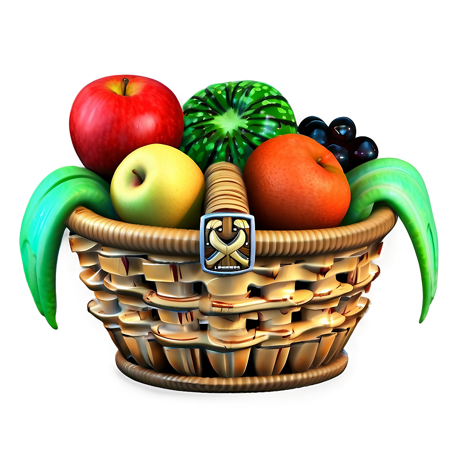 Download Luxury Fruit Basket Png 06262024