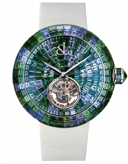 Luxury Gemstone Encrusted Watch PNG
